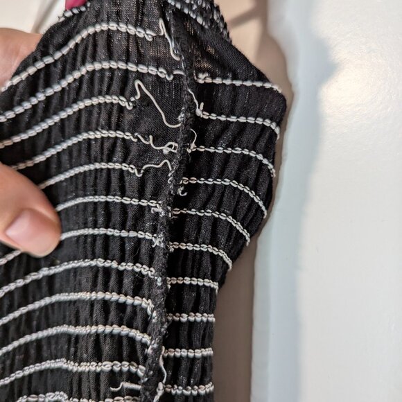 ✨ No Boundaries Black & White Summer Maxi Dress (Size M 7–9) 🖤🤍👗 - Picture 11 of 12